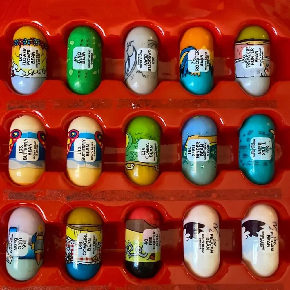 Mighty Beanz 45 Bundle mixed lot - 4 Pokemon - 41 regular with case Vintage - Picture 13 of 16